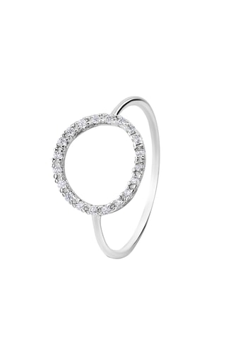 Bague - Argent et diamants