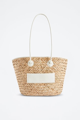 Schoudertas Adryan M - naturel en ecru