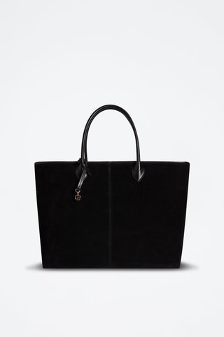 Nubuck Shopper - Zwart