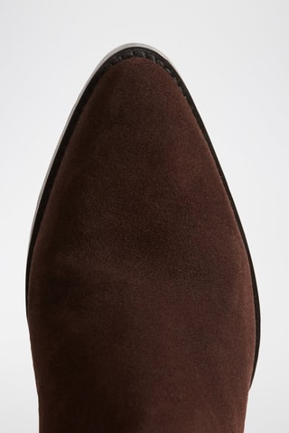 Nubuck Chelsea Boots - Bruin