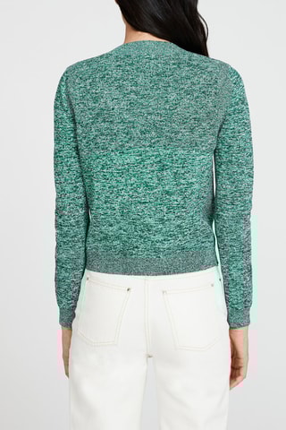 Vest Gemêleerd Zeegroen