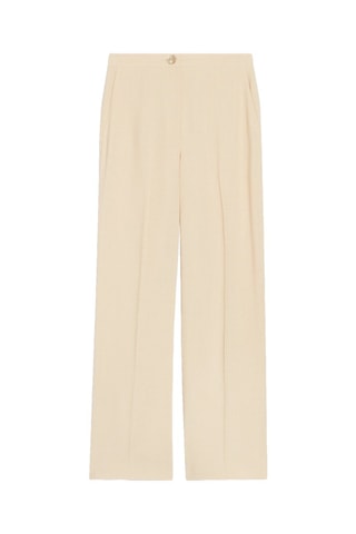 Broek Hoge Taille - Beige