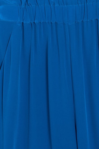 Soepelvallende Zijden Broek Blauw