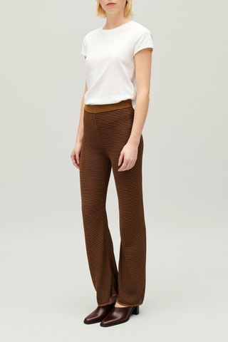 Broek Hoge Taille - Bruin