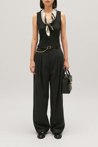 Wollen Broek - Gemêleerd Grijs