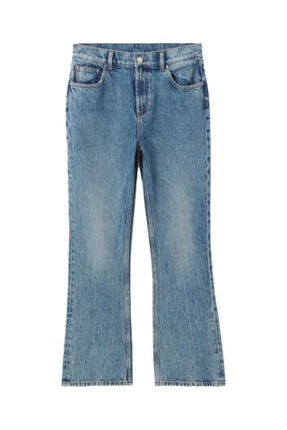 7/8 Jeans Hoge Taille - Lichtblauw