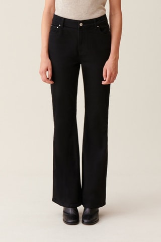 Jeans Hoge Taille - Zwart