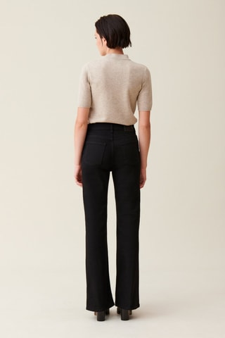 Jeans Hoge Taille - Zwart