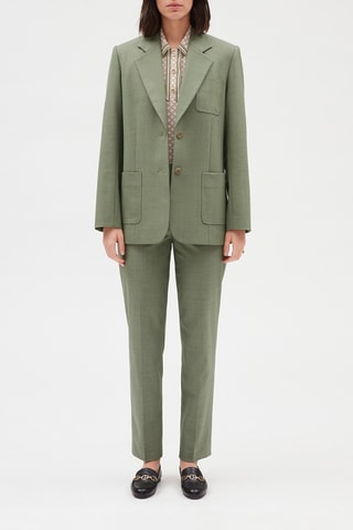 Getailleerd Jasje Kaki