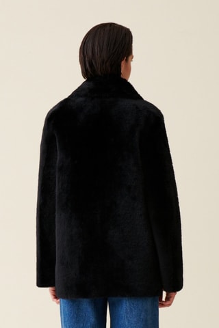 Lamsleren Jasje - Zwart