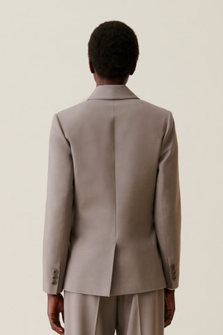 Wollen Jasje - Taupe