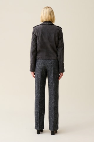 Geitenleren Jasje - Donkergrijs