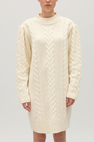 Wollen Trui-jurk - Ecru