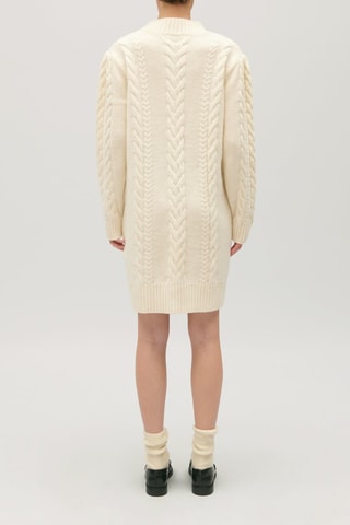Wollen Trui-jurk - Ecru