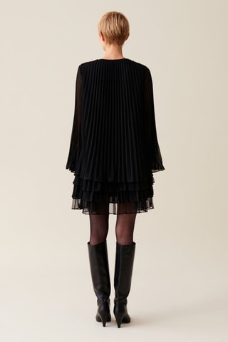 Trapezium Jurk - Zwart