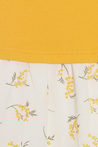 Jurk met Driekwartmouwen Geel