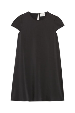 Trapezium Jurk - Zwart