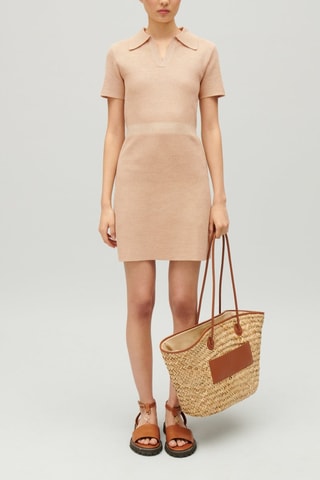 Polo-jurk - Beige