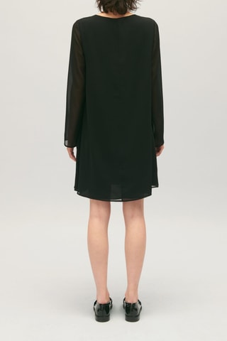 Trapezium Jurk - Zwart