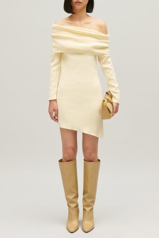 Trui-jurk - Crèmekleurig