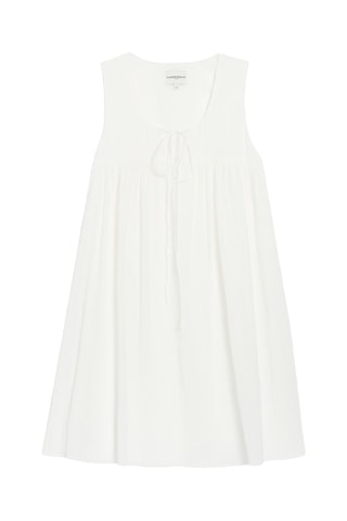 Trapeziumjurk - Ecru