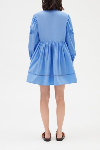 Korte Babydoll Jurk Blauw