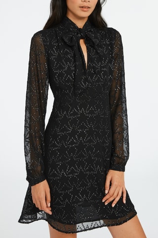 Trapezium Jurk Zwart