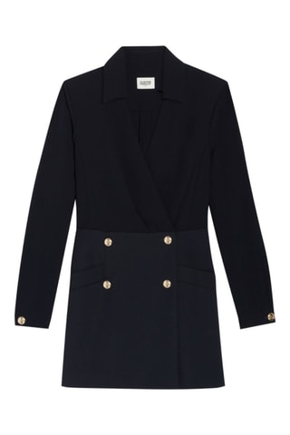 Wikkeljurk - Marineblauw