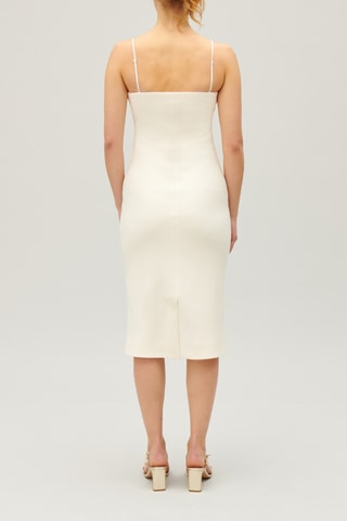 Nauwaansluitende Jurk - Ecru