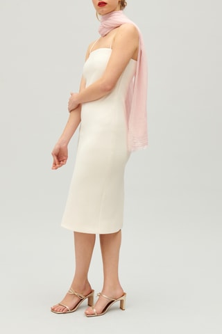 Nauwaansluitende Jurk - Ecru