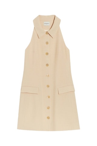 Blouse-jurk - Beige