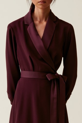 Wikkeljurk - Bordeauxrood