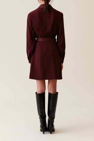 Wikkeljurk - Bordeauxrood