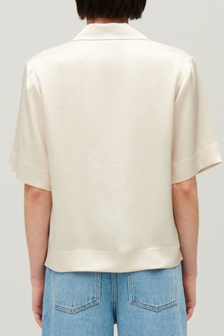 Satijnen Blouse - Ecru