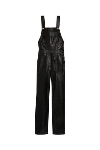 Lamsleren Tuinbroek Zwart