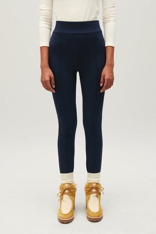 Legging Hoge Taille - Marineblauw