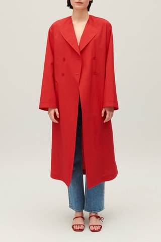 Trenchcoat - Rood