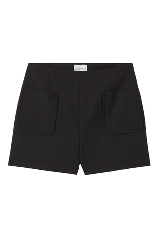Wollen Short - Zwart