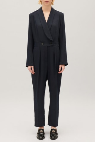 Jumpsuit - Marineblauw