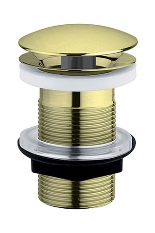 Bonde de lavabo à écoulement libre