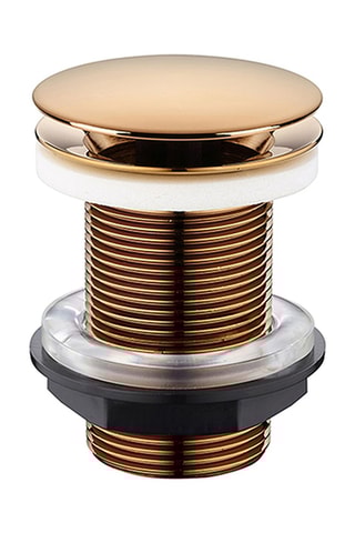 Bonde de lavabo à écoulement libre