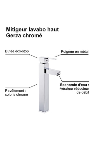 Mitigeur pour lavabo Gerzat