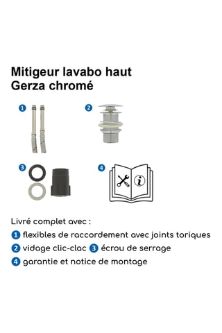 Mitigeur pour lavabo Gerzat