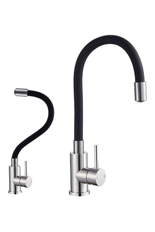 Mitigeur pour évier avec bec à mémoire de forme Ilo