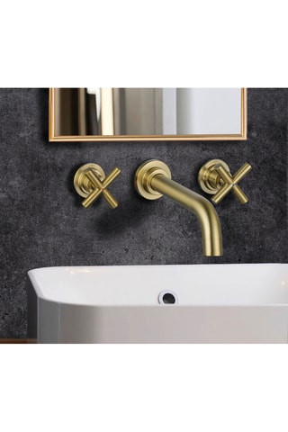 Mitigeur pour lavabo avec bec fixe Wall