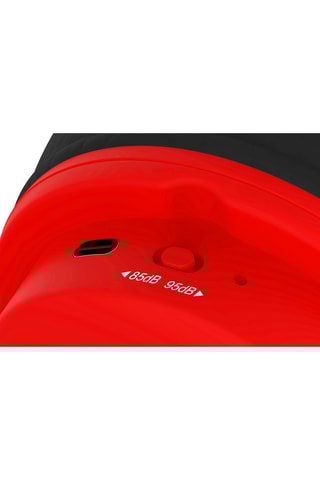 Casque audio stéréo - Blanc et rouge