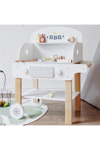 Barbecue Grill TechKidz - En bois - Avec accessoires