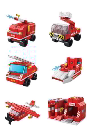 Jeu de construction TechKidz - 6 en 1 - 1000 briques