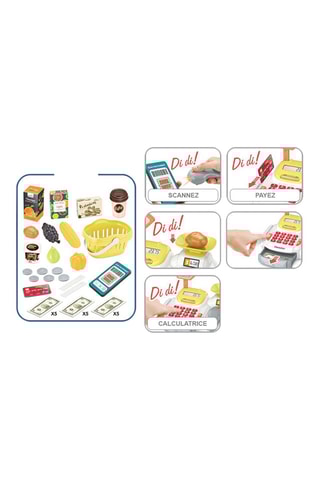 Caisse enregistreuse TechKidz - Set de 36 pcs