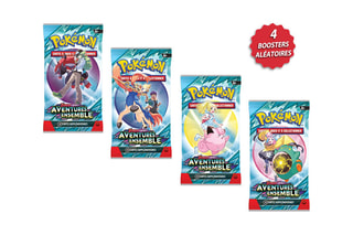 Pokémon - 4 Boosters - Aventures Ensembles EV09